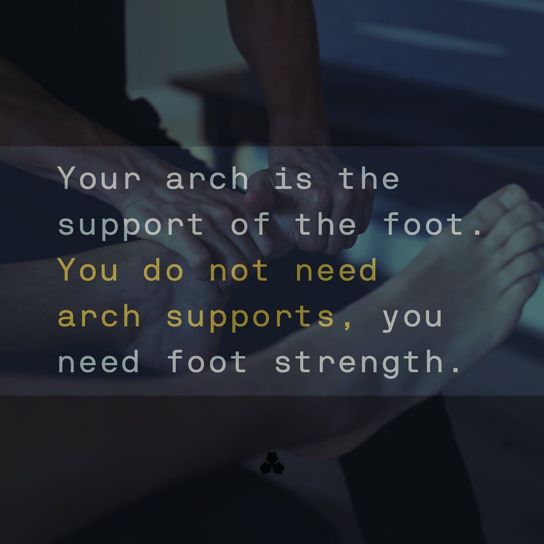 You Do Not Need Arch Supports