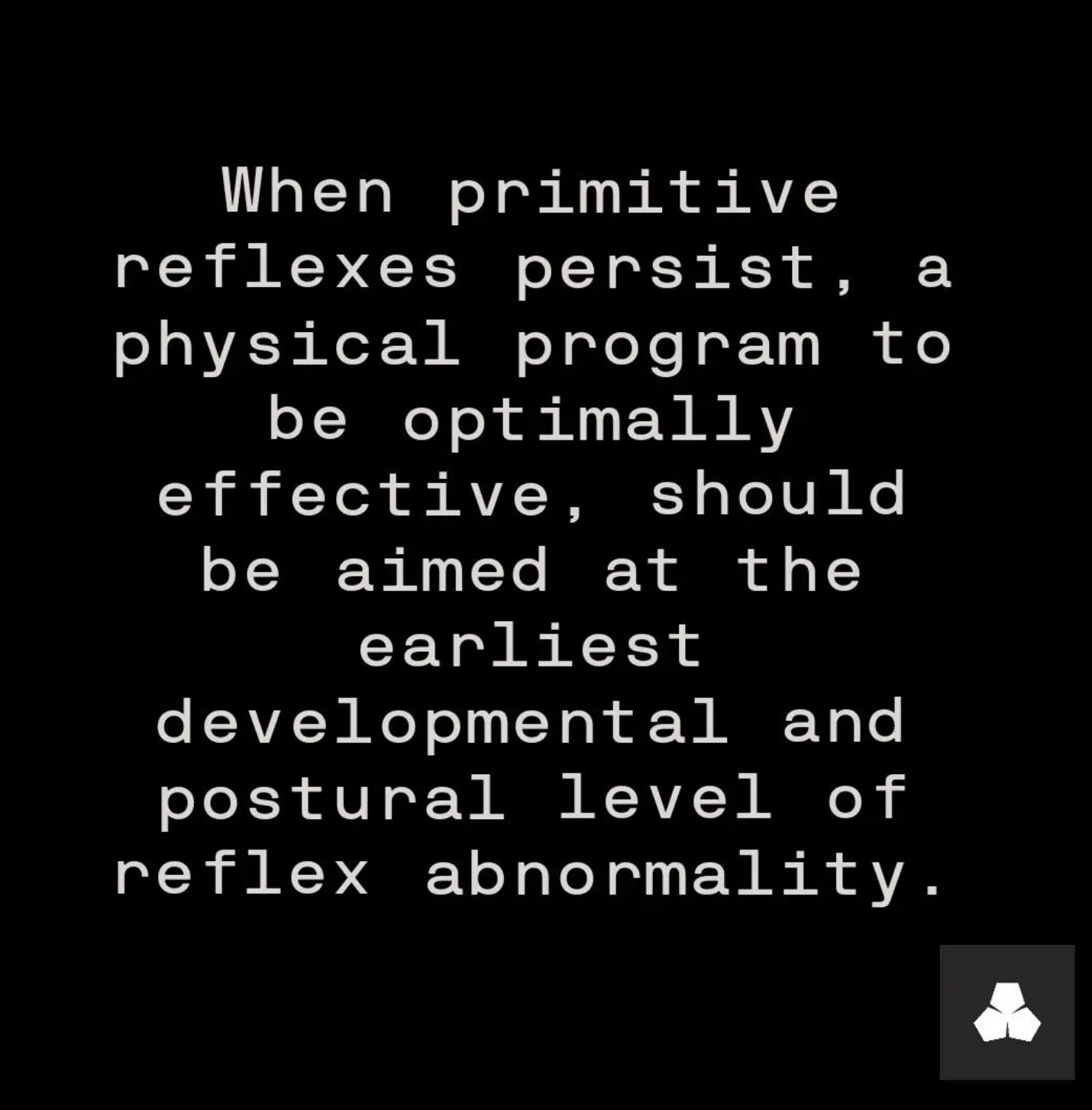 When Primitive Reflexes Persist?