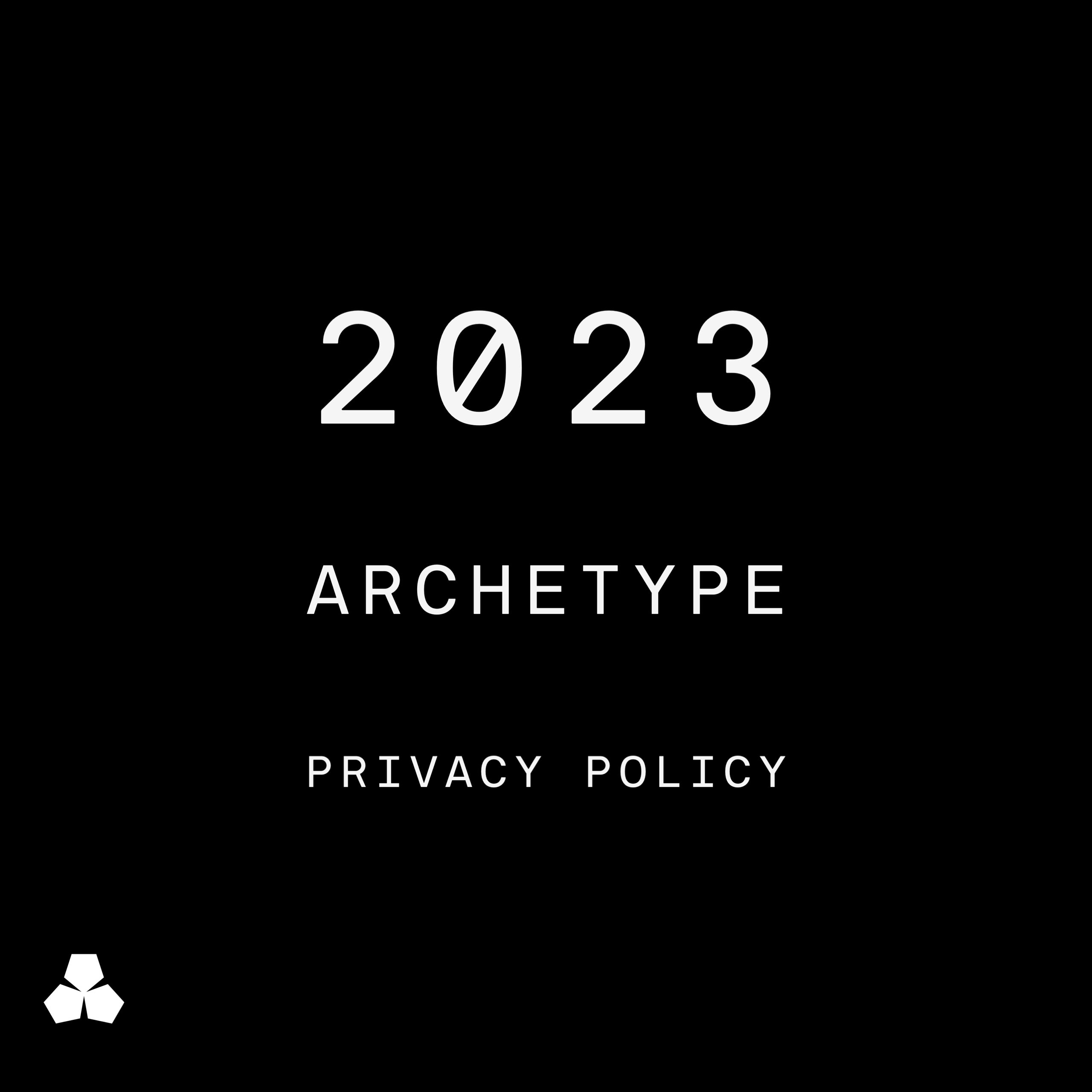 Privacy Policy / HIPAA 2023